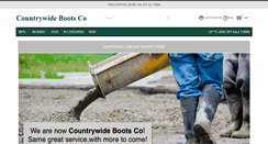 Desktop Screenshot of countrywideboots.com